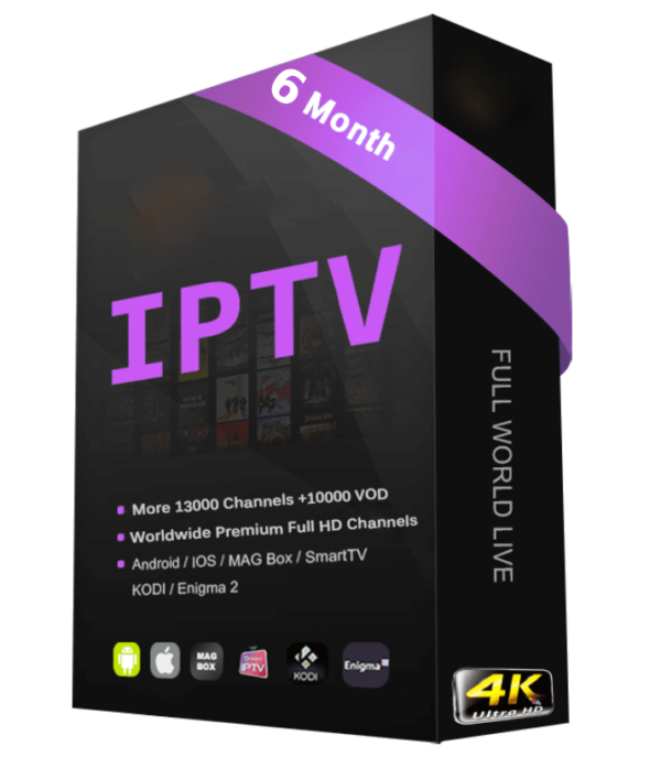 6 Month Kemo TV 1 Device 1 Connection